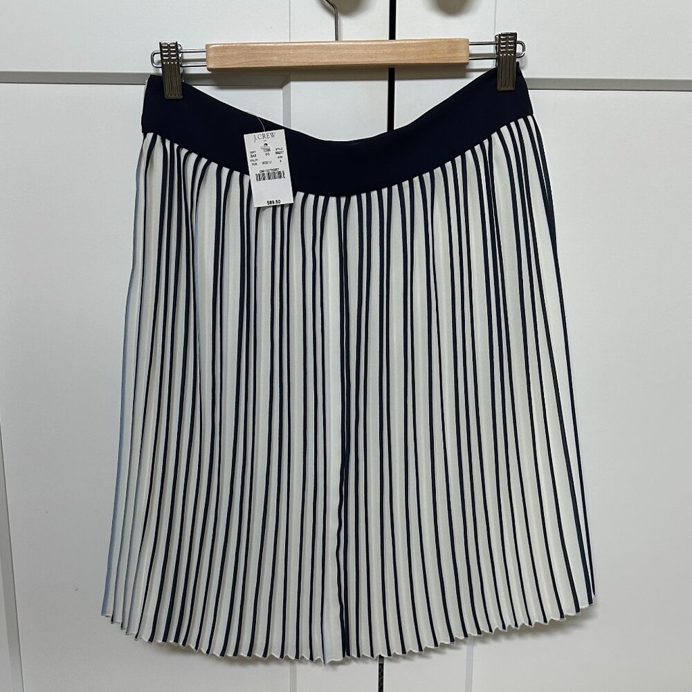 J Crew Pleated Skirt
